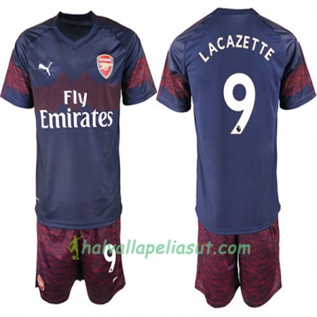 Jalkapallo Pelipaidat Arsenal FC Alexandre Lacazette 9 Lasten Vieraspaita 2018-2019 Lyhythihainen